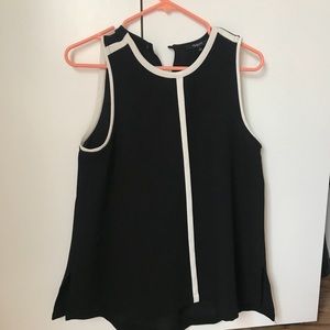Madewell black sleeveless top